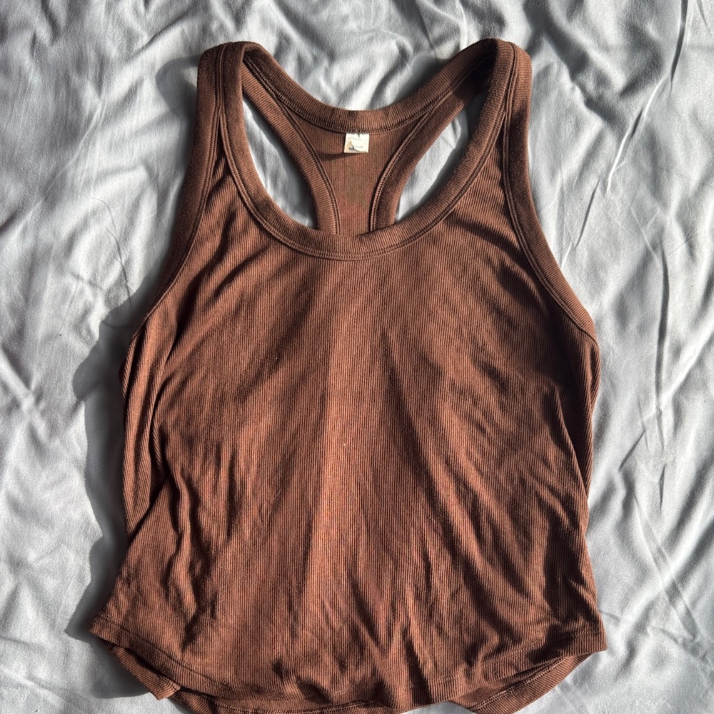 Old Navy Chocolate Brown Tank Top